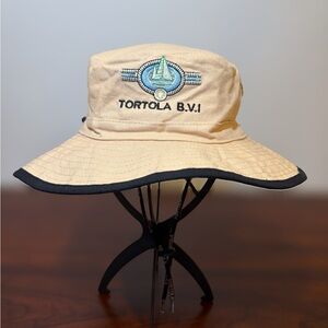 Tortola British Virgin Islands Bucket Hat Convertible Snap Brim Travel Hat